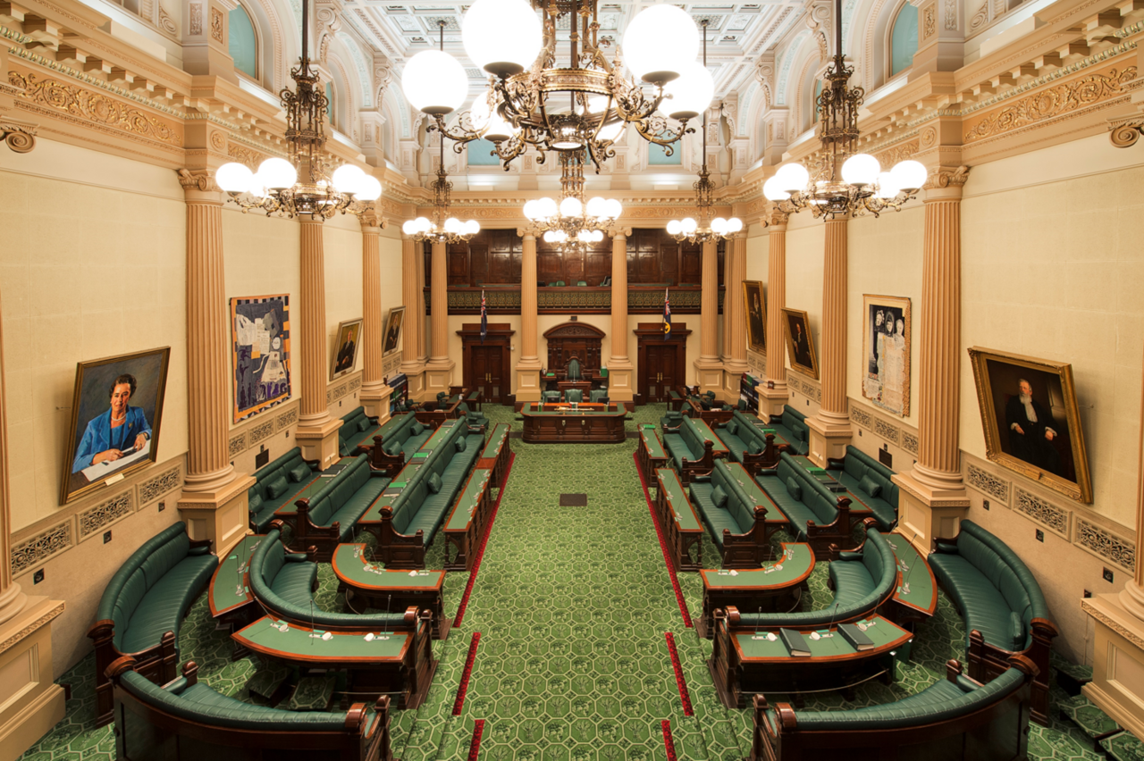 A photo of the House of Assembly of South Australia.