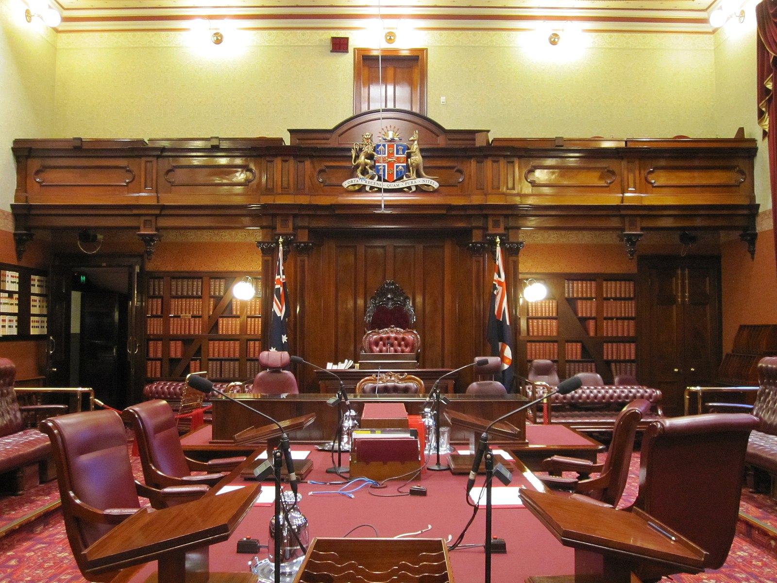 A photo of the Victorian Legislative Assembly.